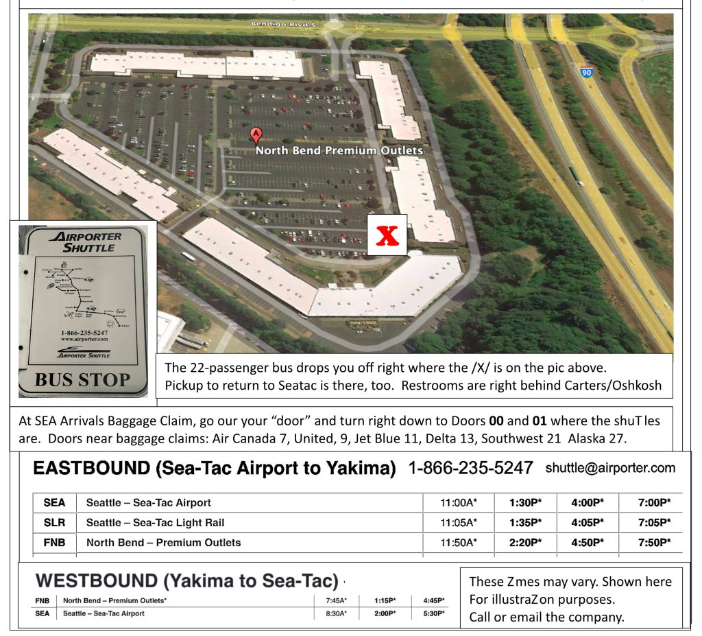 Rainbow Lodge Shuttle page